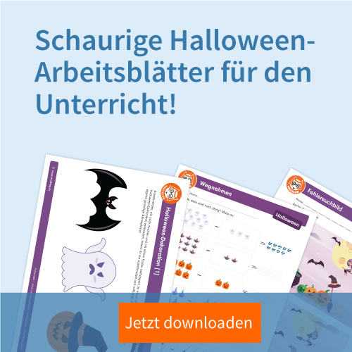 Halloween-Arbeitsblaetter