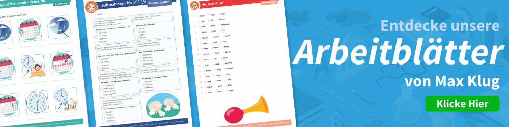 Arbeitsblätter, Max Klug