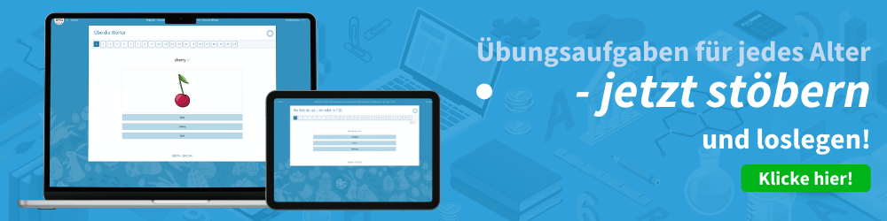 Onlineübungen, Übungsaufgaben