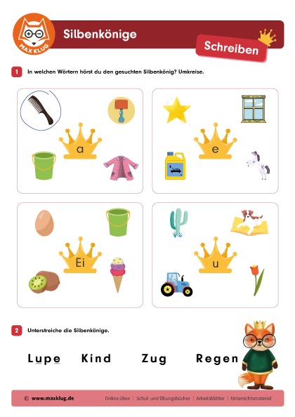 Kannst du einen Silbenkönig hören?