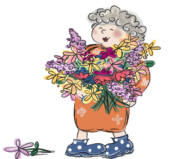 Sinnentnehmendes Lesen, 2. Klasse, Oma Blume