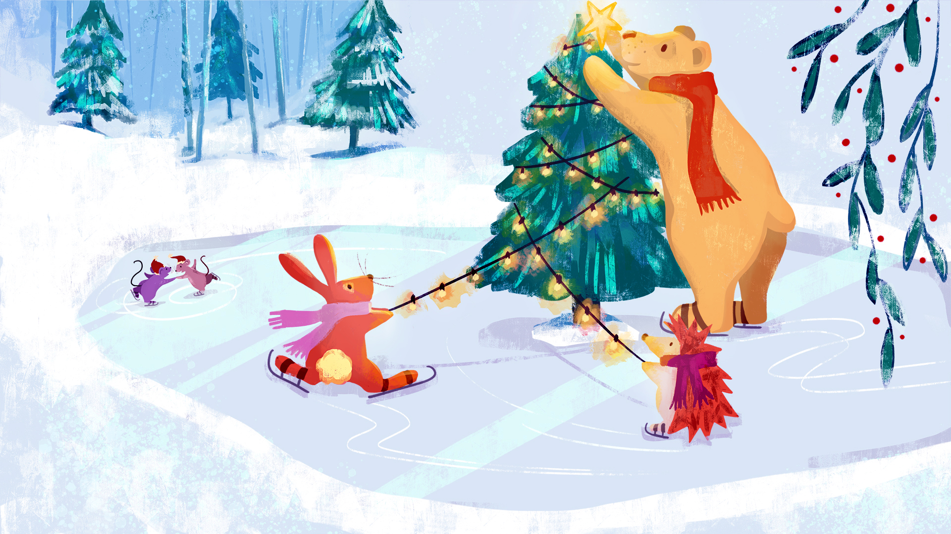 Sinnentnehmendes Lesen, 2. Klasse, Weihnachtsfest